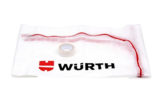 Würth Staubschutz Staubschutztür Bautür Staubtür mit Reißverschluss m. Vlies WASCHBAR u. Wiederverwendbar !