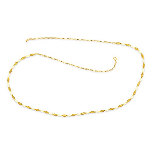 ACCESSHER Gold Color Copper Material Chain Kamarband