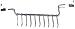 Produktbild Express Möbel Krawattenhalter Ausklappbar für Kleiderschränke, Schrankzubehör, Art Nr. 93101