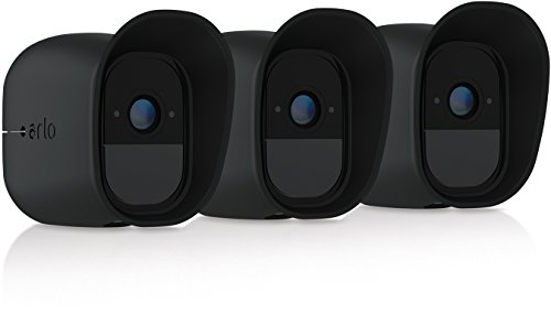 Arlo Pro Set of 3 Black Skins, Designed for Arlo Pro Wire-Free Cameras (VMA4200B) - 3 Piece by NETGEAR