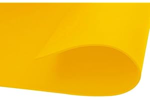 INNSPIRO Goma EVA amarillo claro láminas 20x30cm.x1mm. 20u. Material muy utilizado para manualidades y decoración