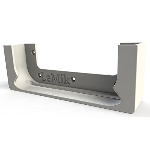 Danish Design Wandhalterung für Apple Mac mini und Time Capsule Modell A1254, A1302, A1355, A1409. Ihr Gerät perfekt auf die Wandmontage. (weiß) - 3