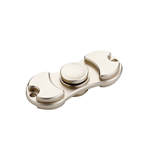 Finlon Portable Fingertip Aluminum Alloy Hand Spinner Stress Reducer Bearing Fidget Toy For Anxiety Adult Children