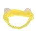 Imported Cat Ear Make Up Face Washing Shower Mask Hairband Snood Headband Yellow RS.150.00