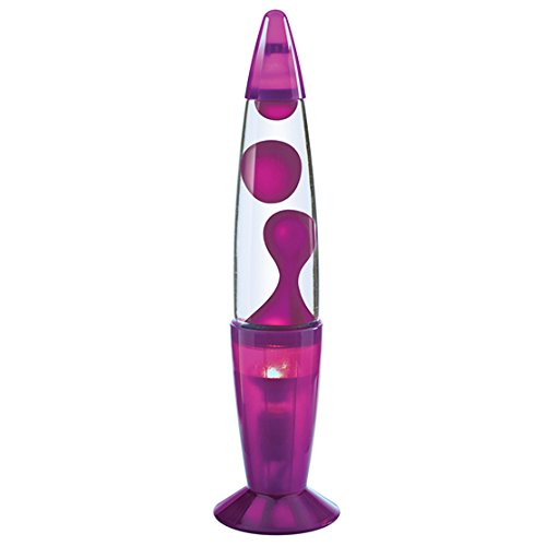 Preisvergleich Produktbild Westminster Groovy Lampe, Lava-Lampe violett