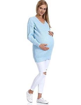 Be Mammy Damen Umstandspullover Roxy