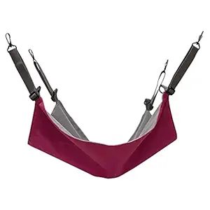 Aswadh Double-Sided Cat Hanging Hammock Bed Comfortable for Kitten Puppy Rose Pink