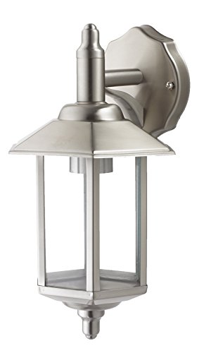 Wandlampe Außenleuchte Außenlampe Pandora Edelstahl IP44 LED geeignet Wandleuchte Lampe