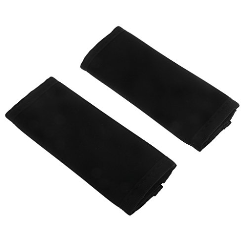 Prettyia 2PCS Baby Kids Pushchair Pram Stroller Buggys Handle Grip Bar Cover , Black