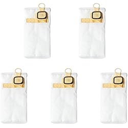 CAOQAO 5 Sacs Sac Haute Filtration Hygiene Sachet Filtre Papier pour Aspirateurs Eau Et PoussièRes Aspirateur Nouveau Kit D'Accessoires De Remplacement pour pour Vorwerk Kobold 140 150 Accessoires