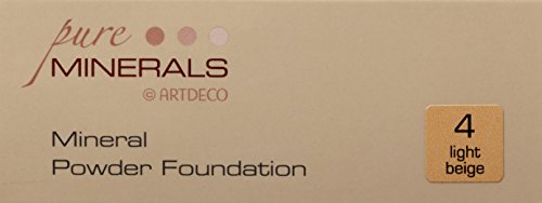 Artdeco Mineral Powder Foundation Nummer 4 Light beige, 1er Pack (1 x 15 g) - 5