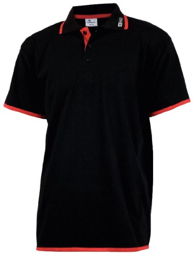 Preisvergleich Produktbild KS Tools 985.0142 Polo-Shirt-schwarz, M