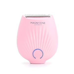 Magnitone GoBare! Rechargeable Waterproof Compact Mini Lady Shaver for Legs, Underarms and Bikini Line (Pink) - Image 7