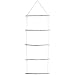 Produktbild Multistore_2002 Strickleiter mit 5 Holzsprossen, 50x150cm, in 2 Farben erhältlich, Dekoleiter Hängeleiter, Farbe:Weiß