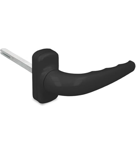 Maniglia Nera RAL 9005 In Alluminio Per Porta Flora Nuova Dalbama - Foto 14