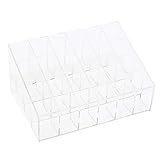 Die einzigartige Kontur und das Trapezdesign verleihen Ihrem Schminktisch einen modernen Touch. Platz sparen, ordentlich Ware