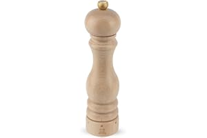 PEUGEOT - Molinillo de sal Paris u'Select de 22 cm - 6 grados de molienda preestablecidos - Innovador mecanismo de cirlión para sal en polvo - Madera certificada PEFC - Know-how francés - Colores