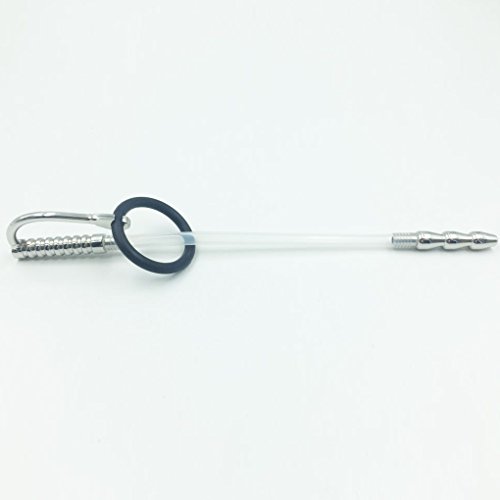 Babysbreath Edelstahl Urethral Dilatoren Sounding Penis Plug mit Glans Ringe Töne Katheter Sex Toys - 2