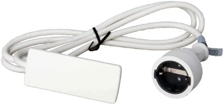 Schulte 151000155300 Evoline Plug Schukostecker weiß