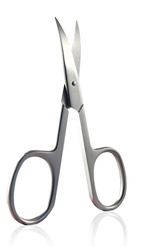 Nagelschere – Extra scharfe Nagelschere mit gebogener Schneide und Spitzenschutz – Für Finger- und Zehennägel – Maniküre und Pediküre - 6
