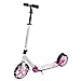 Produktbild HEAD Urban Scooter für Mädchen, City Roller mit 205mm Gummi-Reifen, zusammenklappbar, Schaumstoffgriffe, ausklappbarer Ständer, pink/White