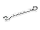 Schlüssellänge: 150 mm Werckmann 006369 Professional Tools Gabel-Ringschlüssel -, 13 mm, aus Chrom-Vanadium-Stahl