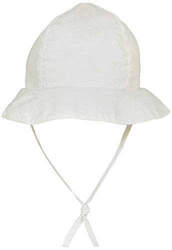 Berlingot Baby Girls 0-24m Plain or unicolor Bucket Hat -  White - Blanc (1 Blanc) - 68