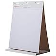 Table-Top Flipchart Easel Pad with Foldout Marker Tray 20 Sheet (20in x 23in)