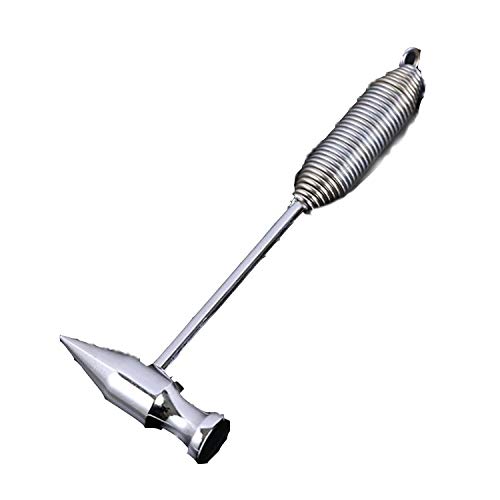 Preisvergleich Produktbild YAOSHIBIAN Sicherheitshammer, Ganzstahlfedergriff, Rosterkennung, Multifunktionsfunktion, Safe Escape, Crushed Ice Hammer (Size : 500g)