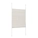 Produktbild Plissee Klemmfix Ohne Bohren 100×130 cm Beige lichtdurchlässig Crushed Optik
