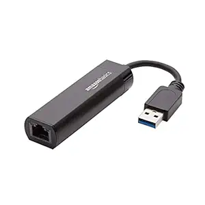 AmazonBasics USB 3.0 to 10/100/1000 Gigabit Ethernet LAN Adapter