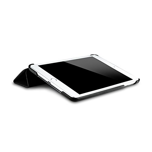 STINNS Ledertasche für das Apple iPad mini 3, 2 und 1 – Tasche, Hülle aus echtem Leder als Smart Case Cover Etui mit Standfunktion in anthrazit - 2