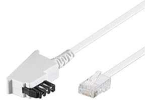 getyd® 15m TAE RJ45 DSL VDSL Internet Kabel - weiß - für Fritz Box/Speedport Wlan Voip Router IP Anschlußkabel