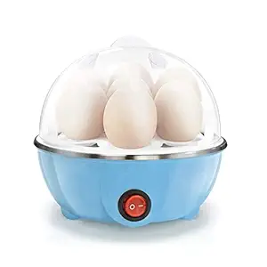 Egg Boiler Electric Automatic Off 7 Egg Poacher for Steaming, Cooking Also Boiling and Frying