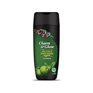 CHARM & GLOW Amla, Aritha And Shikakai Shampoo - 1050ML