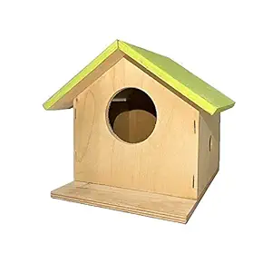 KOO Retails Bird House nest Box for Sparrow, Squirrel, Finches & Small Birds Best Gift for Kids