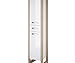 Produktbild 700810 Tico weiss Hochglanz / Sonoma Eiche Hochschrank Badezimmerschrank Seit...