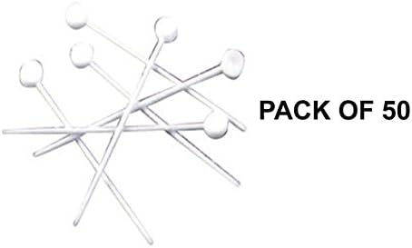 Roller Pins White - 50/pk