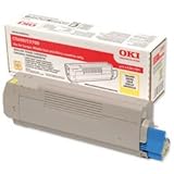 Farbe der speziell zur Verwendung mit OKI Drucker. Konfiguration unterstützt High-Speed-, Single Pass Druck. kompatibel mit C5600 und C5700 Drucker. bis zu 2.000 Seiten A4 bei 5% dichte. Gelb.