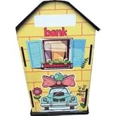 Ahşap Ev Kumbara Sarı Temalı