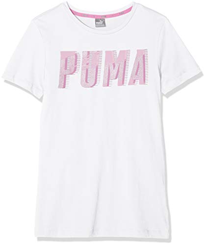 Preisvergleich Produktbild PUMA Mädchen Style Graphic 1 T-Shirt White, 116