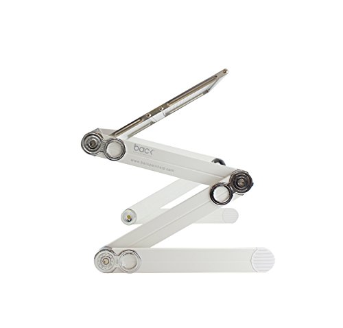 Rückenhaltung stand | Einstellbare tragbare Falten Notebook oder Laptop-Tisch | Ergonomischer Büroablageständer - 4