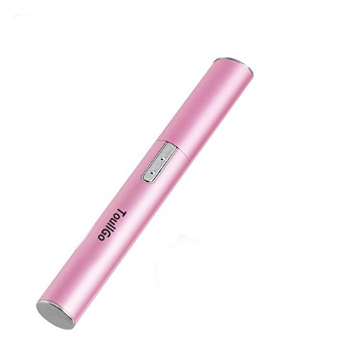 Augenbrauen-Trimmer Gesichtshaartrimmer Portable Electric Women Eyebrow Bikini Legs Trimmer Body Hair Remover Shaver with Plastic Mini Comb Electric Facial Hair Remover Removal Tool Eyebrow Trimmer Razor Set for Shaving Body Hair Like Eyebrow, Ear, Hair, Arms, Legs and Redundant Hair - 7