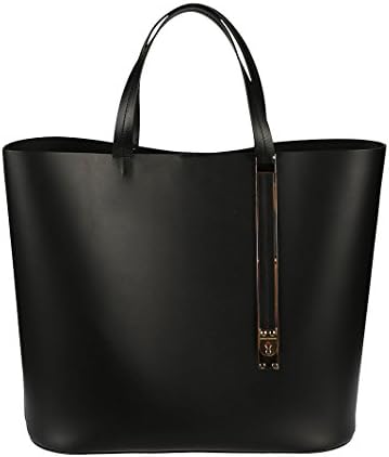 Sophie Hulme Women's Bg268leblack Black Leather Tote