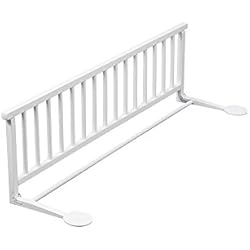 Combelle Barrière de Lit Laquée, Blanc
