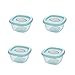 Produktbild Mudacun Baby Food Storage Box Baby-Milch-Crisper Leakproof Lebensmittel Vorratsbehälter mit Deckel 4Pcs