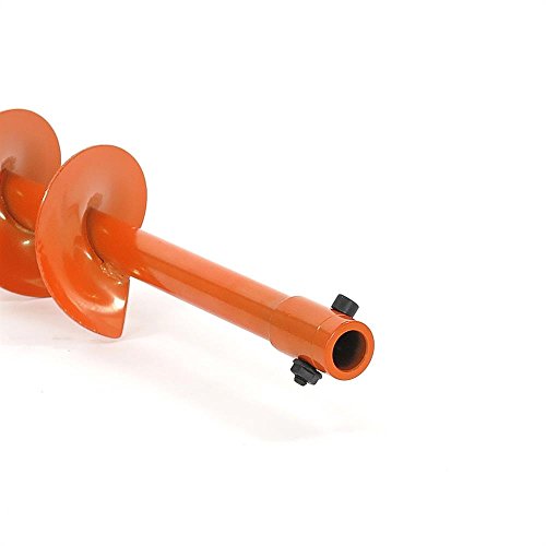 80mm Bohrer FUXTEC Erdlochbohrer Erdbohrer Erdaufbereiter Bohrer Pfahlbohrer - 3