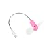 Produktbild Theshy Standventilator Ventilator Windmaschine Retro Stil Tischventilator Bodenventilator Flexibel USB Mini LüFter KüHler FüR Laptop Desktop Pc Computer Neu