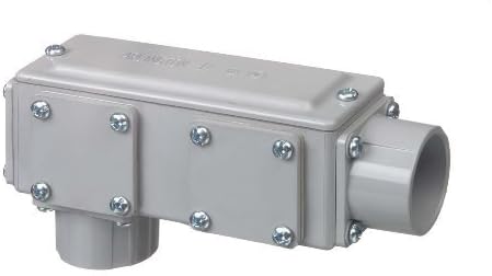 Arlington 931NM-1 Inch AnyBODY Conduit Body 5-in-1 Combination LB, T, C, LR, LL, Non-Metallic, 3/4 by Arlington Industries