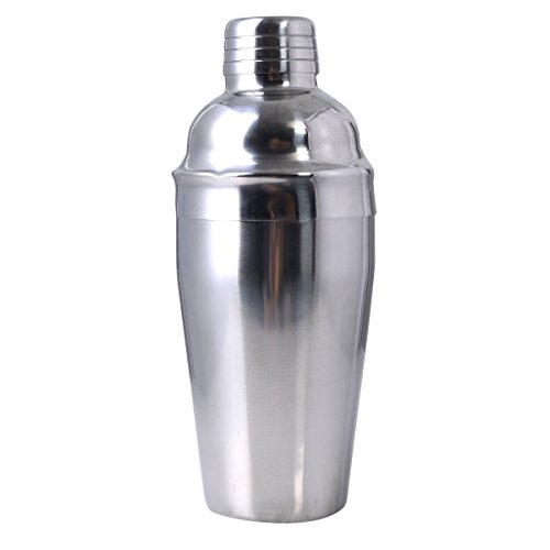 6 tlg. Cocktail Shaker Cocktailset Edelstahl Barmixer Mixer Shakerset Bar Set Rostfrei - 3